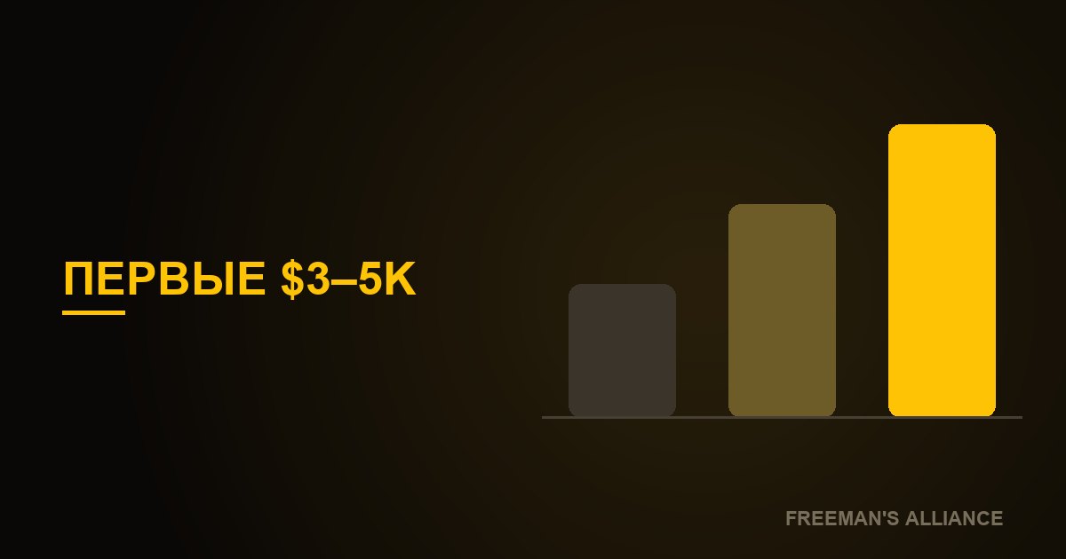 Первые $3–5k в месяц эксперту: это математика, а не мотивация